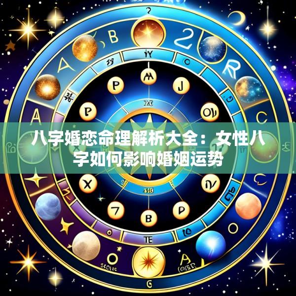 八字婚恋命理解析大全：女性八字如何影响婚姻运势
