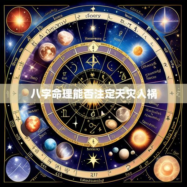 八字命理能否注定天灾人祸