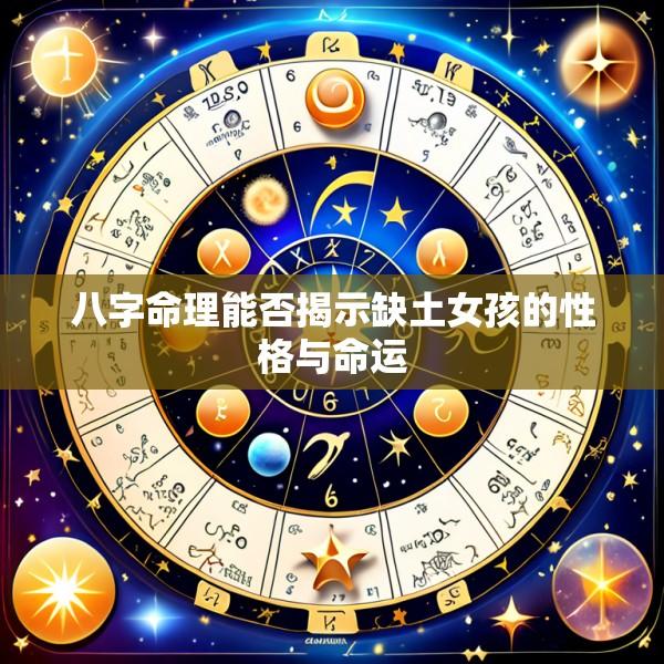 八字命理能否揭示缺土女孩的性格与命运