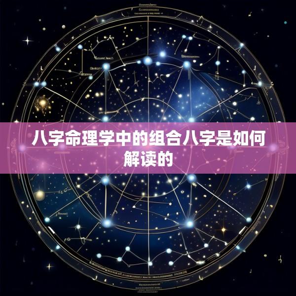 八字命理学中的组合八字是如何解读的