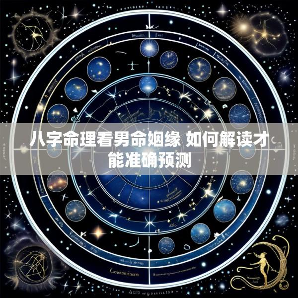 八字命理看男命姻缘 如何解读才能准确预测