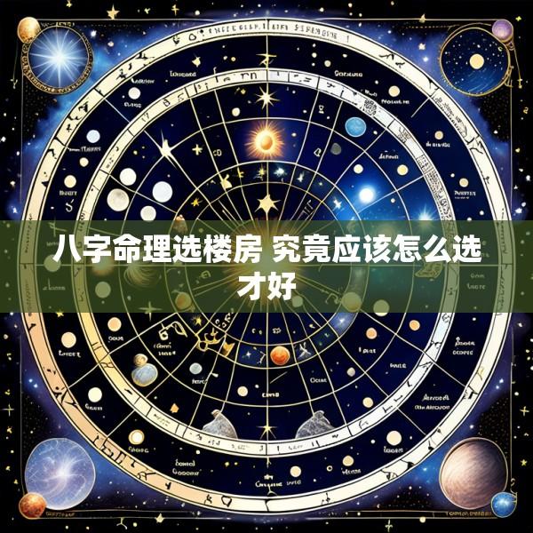 八字命理选楼房 究竟应该怎么选才好