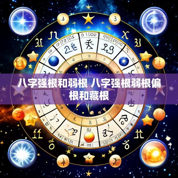 八字强根和弱根 八字强根弱根偏根和藏根