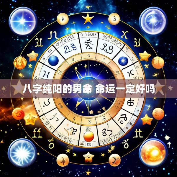 八字纯阳的男命 命运一定好吗