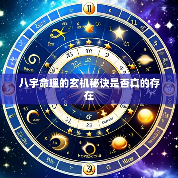 八字命理的玄机秘诀是否真的存在