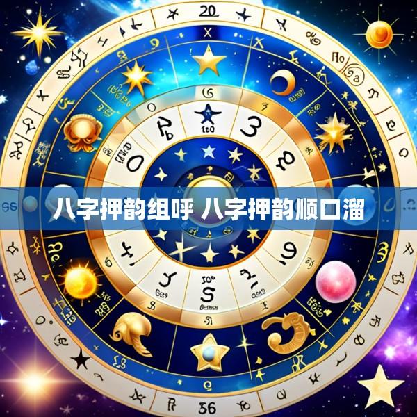 八字押韵组呼 八字押韵顺口溜