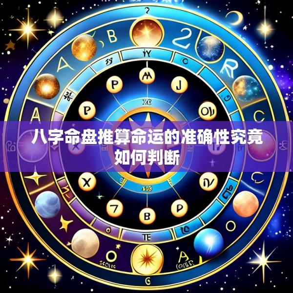 八字命盘推算命运的准确性究竟如何判断