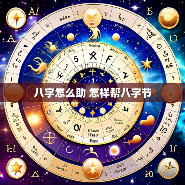 八字怎么助 怎样帮八字节