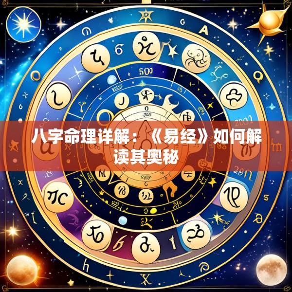 八字命理详解：《易经》如何解读其奥秘