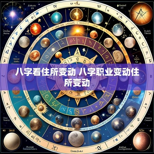 八字看住所变动 八字职业变动住所变动