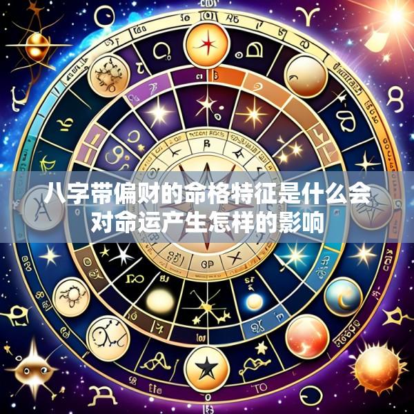 八字带偏财的命格特征是什么会对命运产生怎样的影响