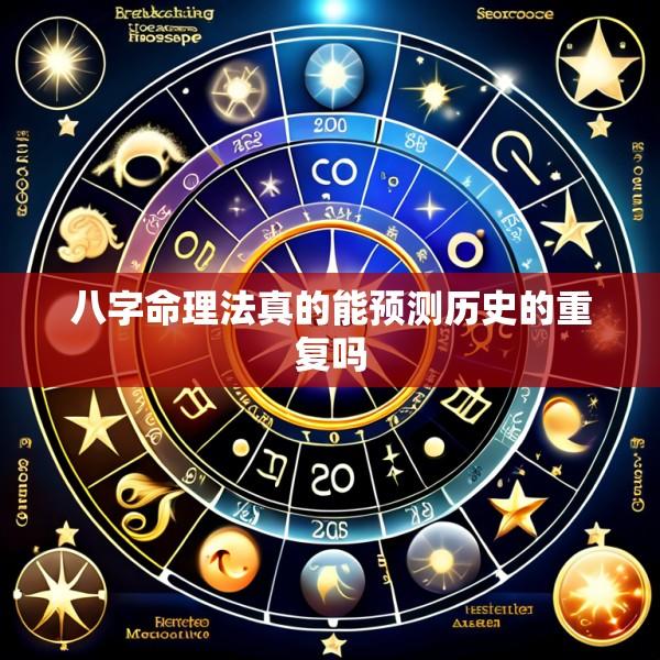 八字命理法真的能预测历史的重复吗