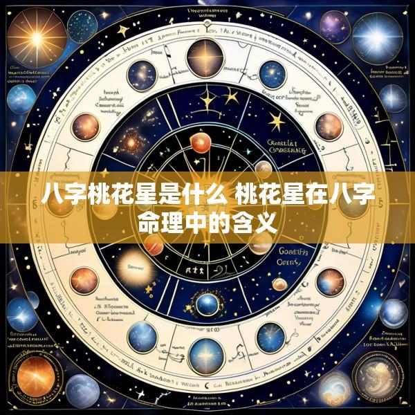 八字桃花星是什么 桃花星在八字命理中的含义