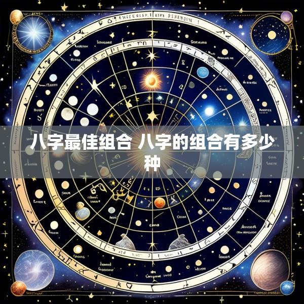 八字最佳组合 八字的组合有多少种