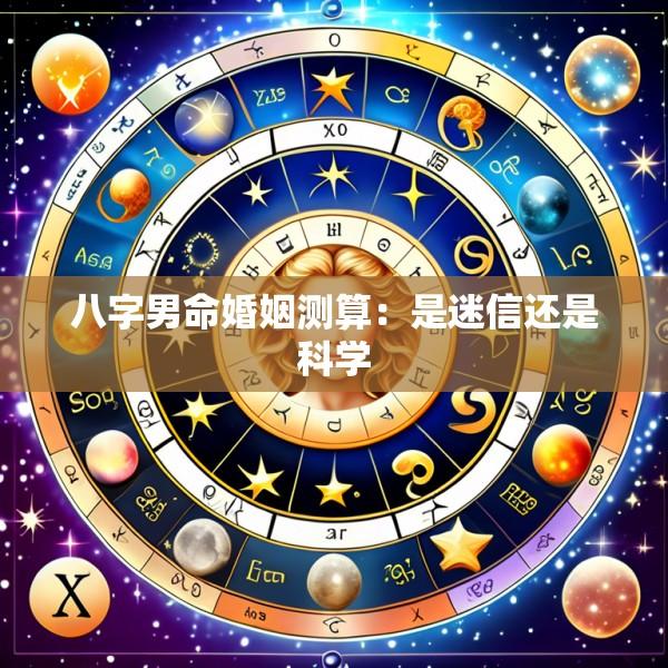 八字男命婚姻测算：是迷信还是科学