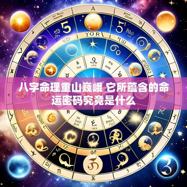 八字命理重山巍峨 它所蕴含的命运密码究竟是什么