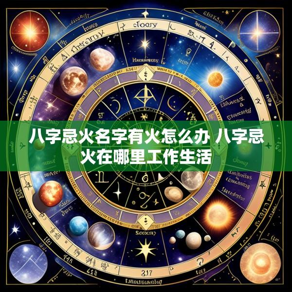 八字忌火名字有火怎么办 八字忌火在哪里工作生活