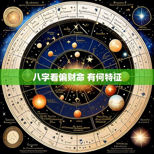 八字看偏财命 有何特征