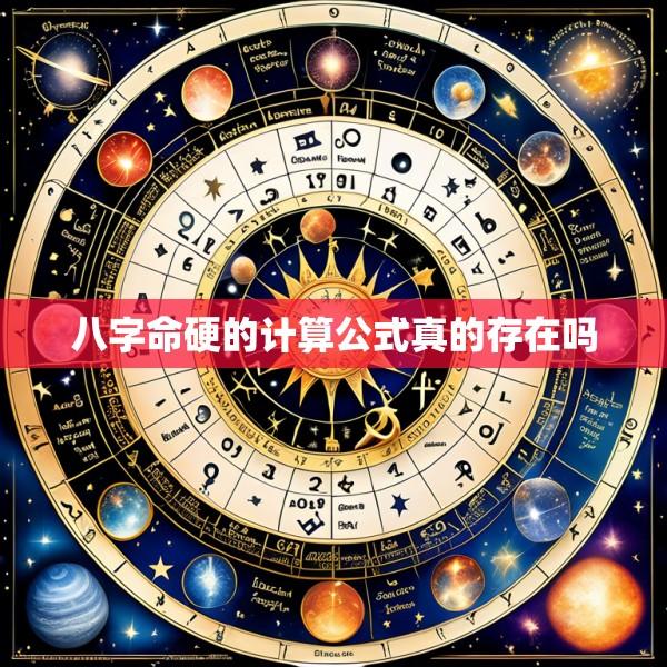 八字命硬的计算公式真的存在吗