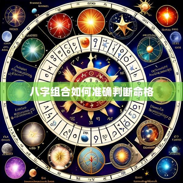 八字组合如何准确判断命格