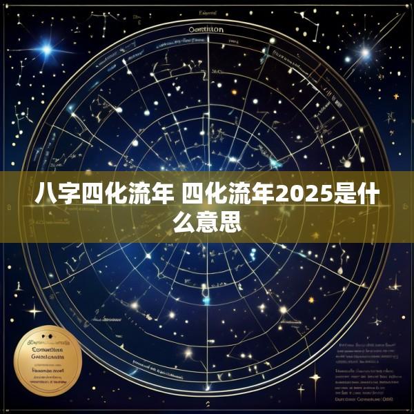 八字四化流年 四化流年2025是什么意思
