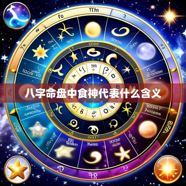 八字命盘中食神代表什么含义