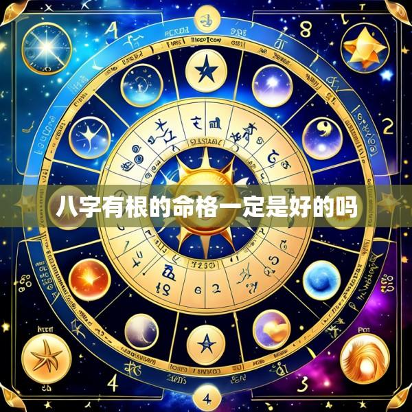 八字有根的命格一定是好的吗