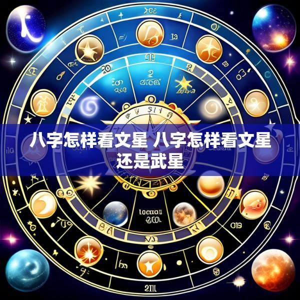 八字怎样看文星 八字怎样看文星还是武星