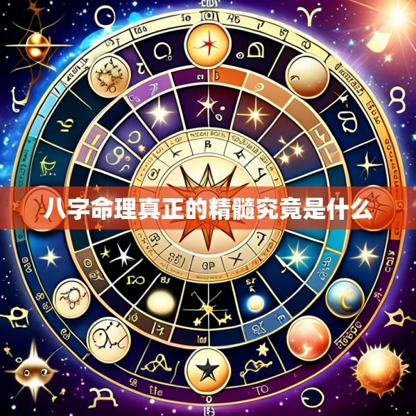 八字命理真正的精髓究竟是什么