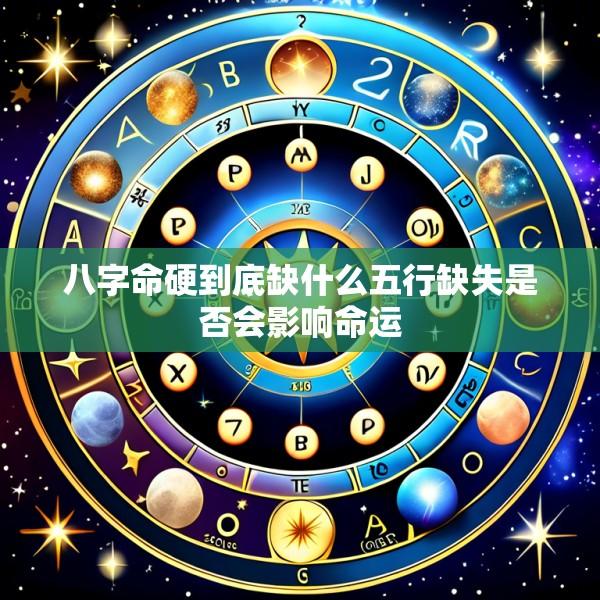 八字命硬到底缺什么五行缺失是否会影响命运