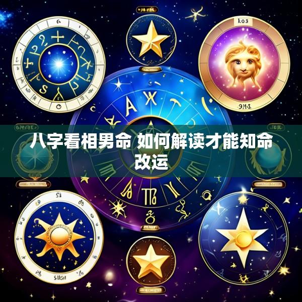 八字看相男命 如何解读才能知命改运