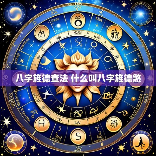 八字旌德查法 什么叫八字旌德煞