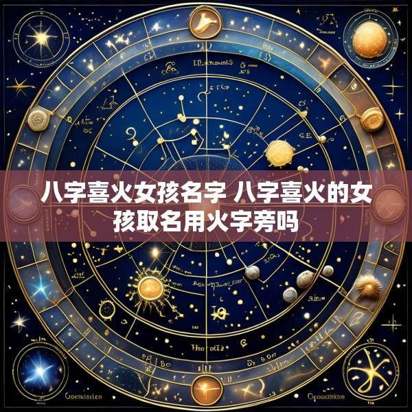 八字喜火女孩名字 八字喜火的女孩取名用火字旁吗