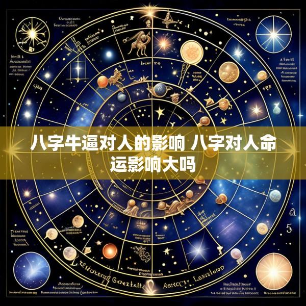 八字牛逼对人的影响 八字对人命运影响大吗
