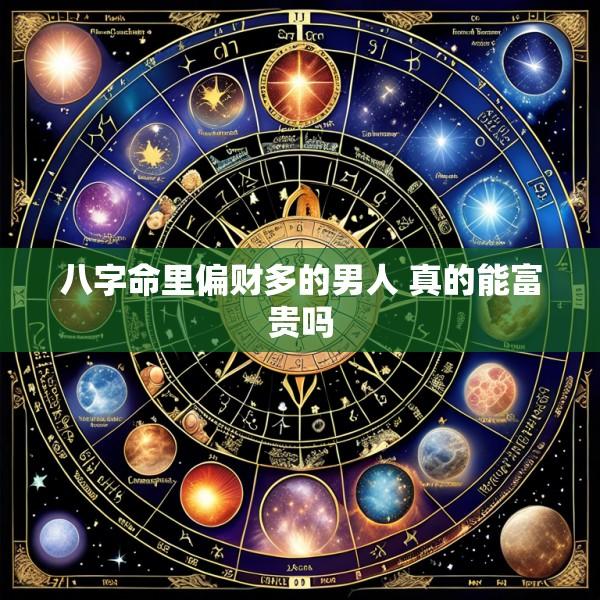 八字命里偏财多的男人 真的能富贵吗