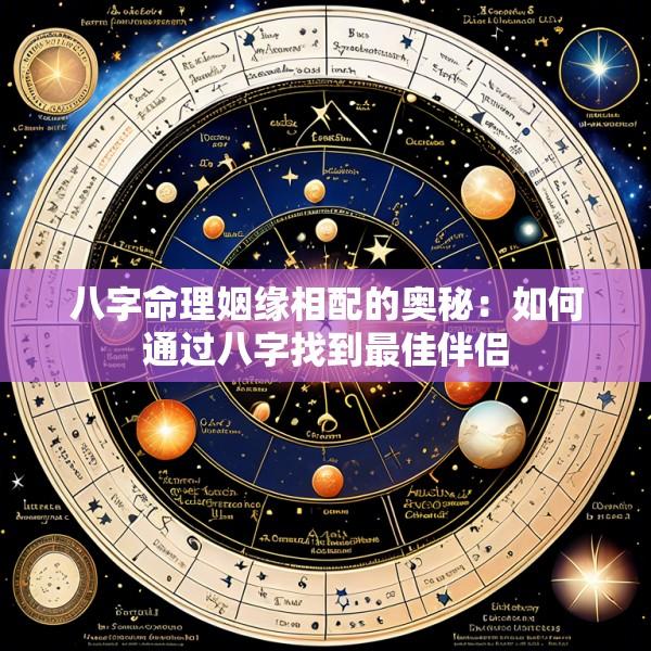 八字命理姻缘相配的奥秘：如何通过八字找到最佳伴侣