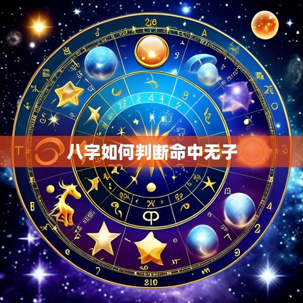 八字如何判断命中无子