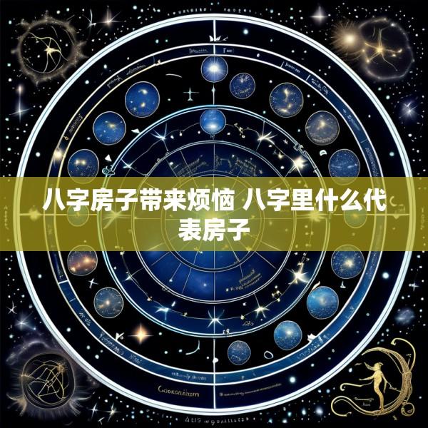 八字房子带来烦恼 八字里什么代表房子