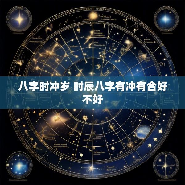 八字时冲岁 时辰八字有冲有合好不好