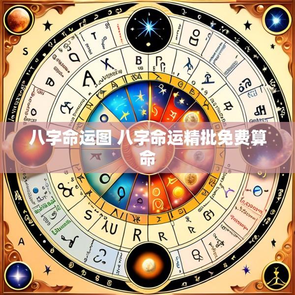 八字命运图 八字命运精批免费算命