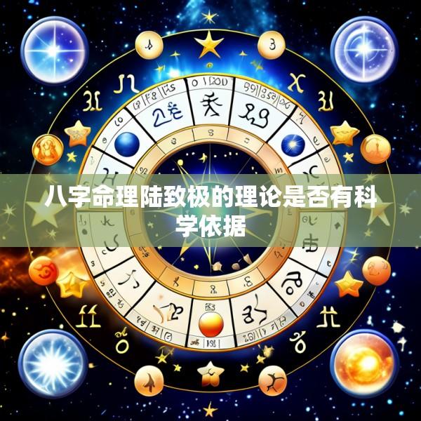 八字命理陆致极的理论是否有科学依据