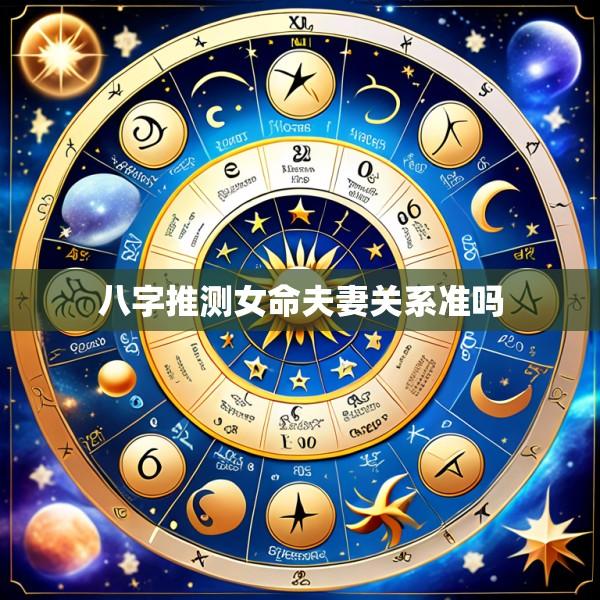 八字推测女命夫妻关系准吗