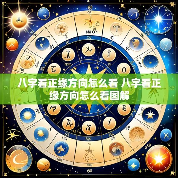 八字看正缘方向怎么看 八字看正缘方向怎么看图解