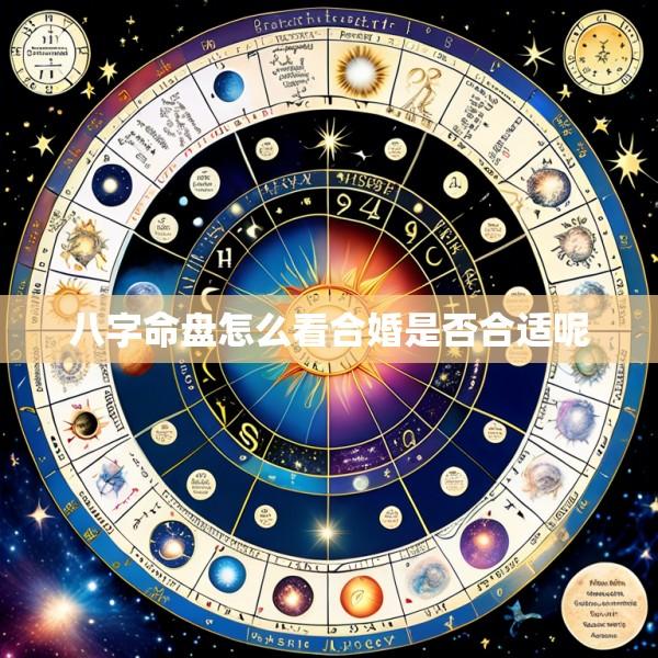 八字命盘怎么看合婚是否合适呢
