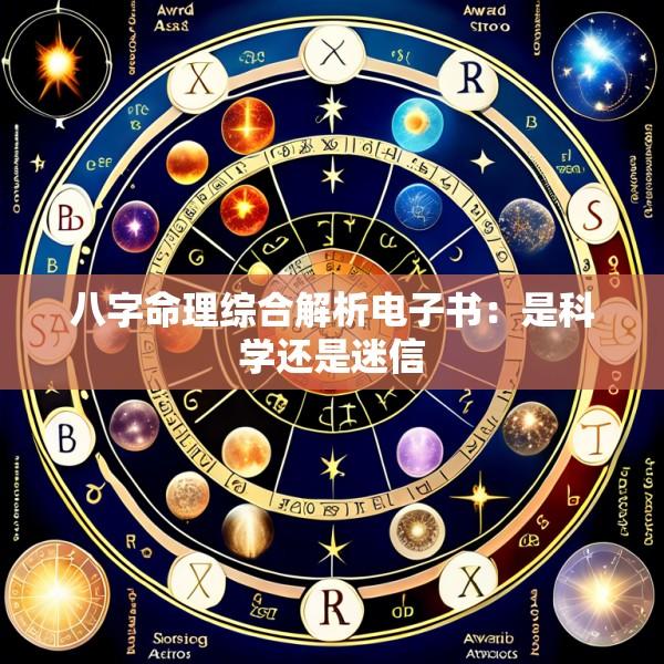 八字命理综合解析电子书：是科学还是迷信