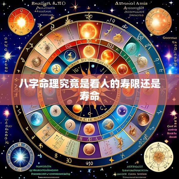 八字命理究竟是看人的寿限还是寿命