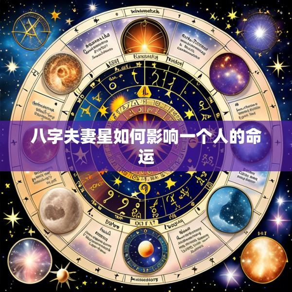 八字夫妻星如何影响一个人的命运