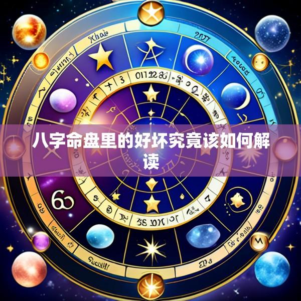 八字命盘里的好坏究竟该如何解读