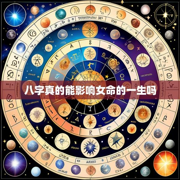 八字真的能影响女命的一生吗