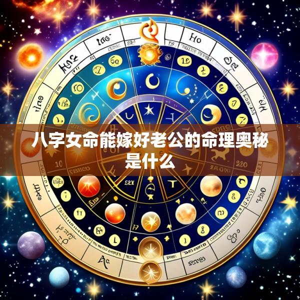 八字女命能嫁好老公的命理奥秘是什么
